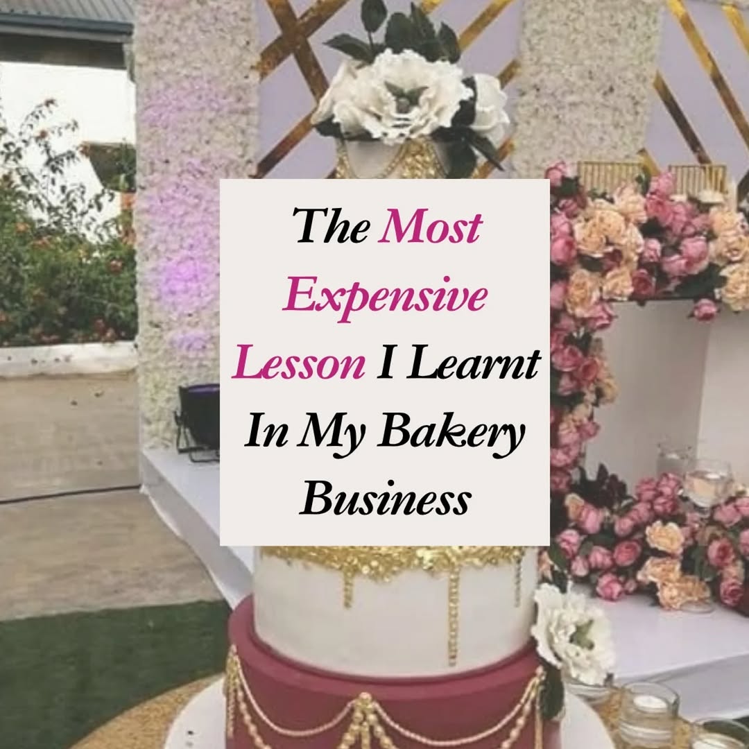 🔥 I was a good baker.

I was generous with my clients.

I said yes when I should have had a policy that said "no."

And a bride I genuinely wanted to serve well
became the most expensive lesson of my bakery career.

Not because she was a difficult person.

Because I had no structure protecting either of us.

No terms and conditions.

No boundaries around design changes.

No written final confirmation before production.

Just goodwill.

And goodwill without structure will cost you every time.

I built those boundaries after that experience.

And every serious bakery founder needs them
before the expensive lesson arrives - not after.

If you are ready to build the structure
that protects your bakery business deliberately -
the JUNE 16 MASTERCLASS is your next step.

₦10,000 entry. June 16. 7:30pm WAT. 
Live on Zoom.

Registration is open. The link is in my bio.