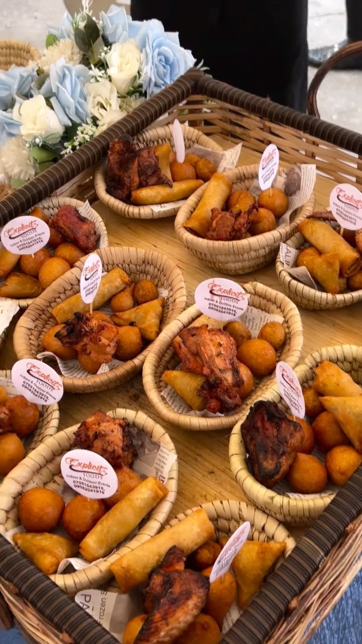 WE ARE SURE TO CATER FOR YOUR EVENTS 💃💃
Got an event, celebration, seminar, or birthday coming up ? We've got a range of budget-friendly packages just for you! Simply shoot us a DM to get the party started and make your event a hit! 🎉💬 Let's chat, let's plan, let's make your occasion truly special. #DMUsNow"

Visit Explicitfoods.ng 

PLEASE SEND IN YOUR ORDER'S 
⁣⁣⁣⁣⁣⁣⁣⁣⁣⁣⁣⁣⁣⁣⁣⁣⁣⁣⁣⁣⁣⁣⁣⁣⁣⁣⁣⁣⁣⁣⁣⁣
⁣⁣⁣⁣⁣⁣⁣⁣⁣⁣⁣⁣⁣⁣⁣⁣⁣⁣⁣⁣⁣⁣⁣⁣⁣⁣⁣⁣⁣⁣⁣⁣⁣⁣⁣⁣⁣⁣⁣⁣⁣call/whatsapp : 07051843915 /09082041918 ⁣⁣⁣⁣⁣⁣⁣⁣⁣⁣⁣⁣⁣⁣⁣⁣⁣⁣⁣⁣⁣⁣⁣⁣⁣⁣⁣⁣⁣⁣⁣⁣⁣⁣⁣⁣⁣⁣⁣⁣⁣⁣⁣⁣⁣⁣⁣⁣⁣⁣⁣⁣⁣⁣⁣⁣⁣⁣⁣⁣
⁣⁣⁣⁣⁣⁣⁣⁣⁣⁣⁣⁣⁣⁣⁣⁣⁣⁣⁣⁣⁣⁣⁣⁣⁣⁣⁣⁣⁣⁣⁣⁣⁣⁣⁣⁣⁣⁣⁣⁣⁣⁣⁣⁣⁣⁣⁣⁣⁣⁣⁣⁣⁣⁣⁣⁣⁣⁣⁣⁣
⁣⁣⁣⁣#smallchops #lagoscaterer
 #smallchopsinlagos #owanbevendors #foodie #festactown #explicitfoods #africanfood #lekki  #africanfoodyummy #nigeriancuisine #nigerianfood #nigerianfoodie #weloveng #lekkivendor #lagosvendor #lagosisland #nigeriancatering
#partyvendor #lagoseventplanner #lekkiphase1 #naijabrandchick #lagosislandmarket