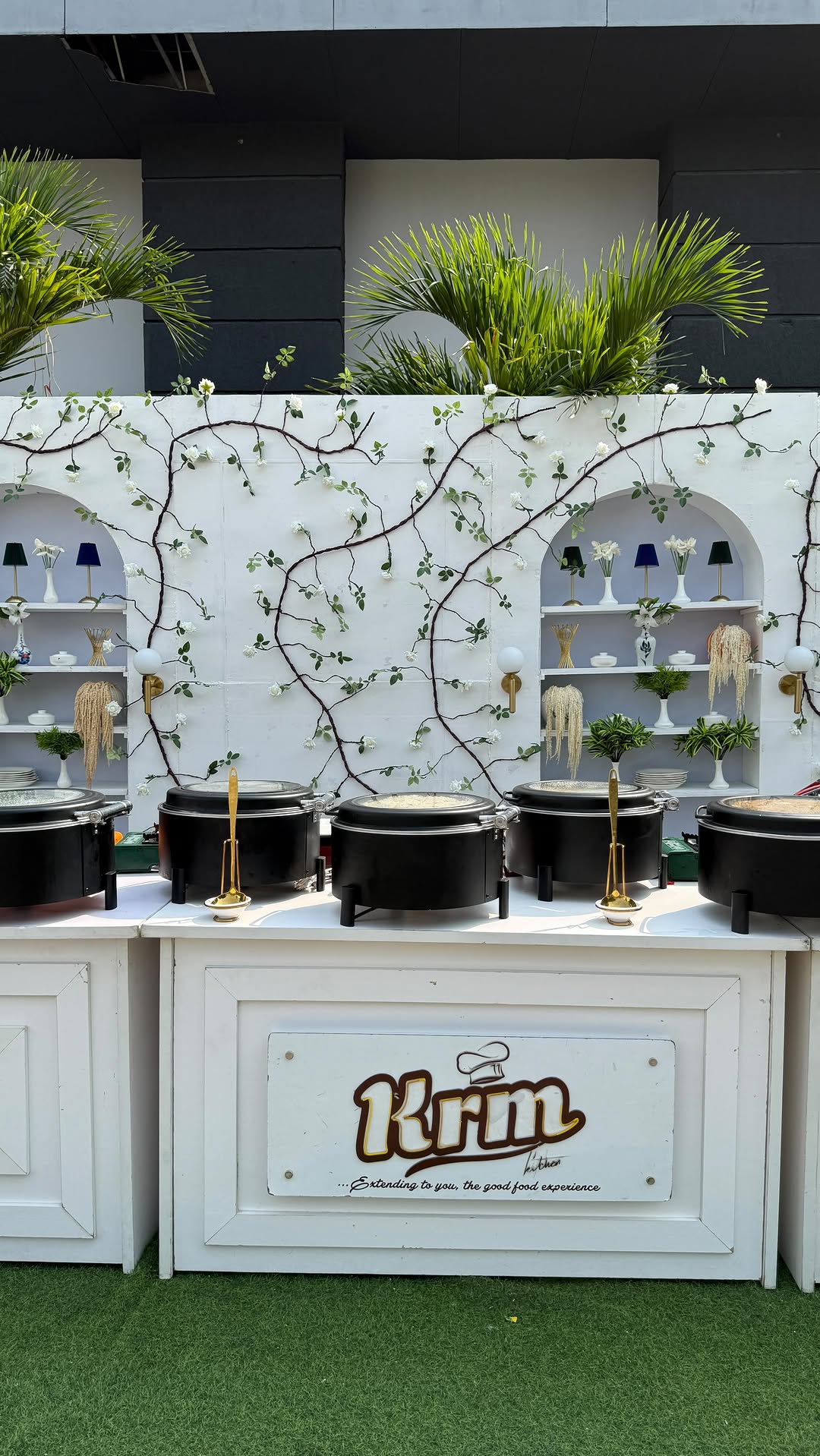 This beautifully curated food station was designed to blend perfectly with a white wedding aesthetic — clean, timeless, and effortlessly classy. 👌🥰

From the crisp white setup to the sleek chafing dishes, every detail complements the purity and sophistication of the celebration.💯

At Krm’s Kitchen, we don’t just serve food; we create experiences that match the mood, the moment, and the memories. Because on a day as special as a white wedding, every detail deserves to be flawless — including the food.

Extending to you, the good food experience 🤍🍽️

📍White Weddings | Elegant Events | Private Celebrations
📩 Bookings via DM

#KrmsKitchen #WhiteWeddingCatering #LuxuryFoodStation #WeddingCateringLagos #elegantsetup