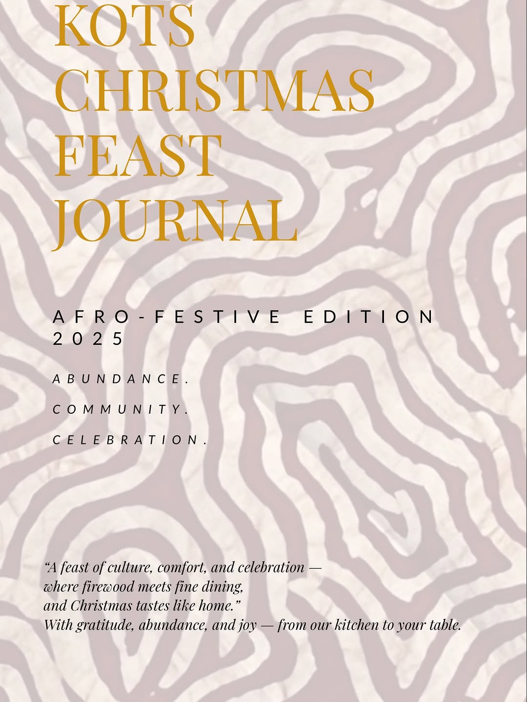 A Christmas table made easy.✨✨
Our 2025 menu brings together elegant roasts, classic favourites and festive comfort dishes, all thoughtfully prepared to elevate your hosting.
Whether you are planning an intimate gathering or a full family celebration, our platters are created to make the season smoother, warmer and beautifully memorable.
Pre-orders are now open and will close on December 16th.

🎄🎄🎄
