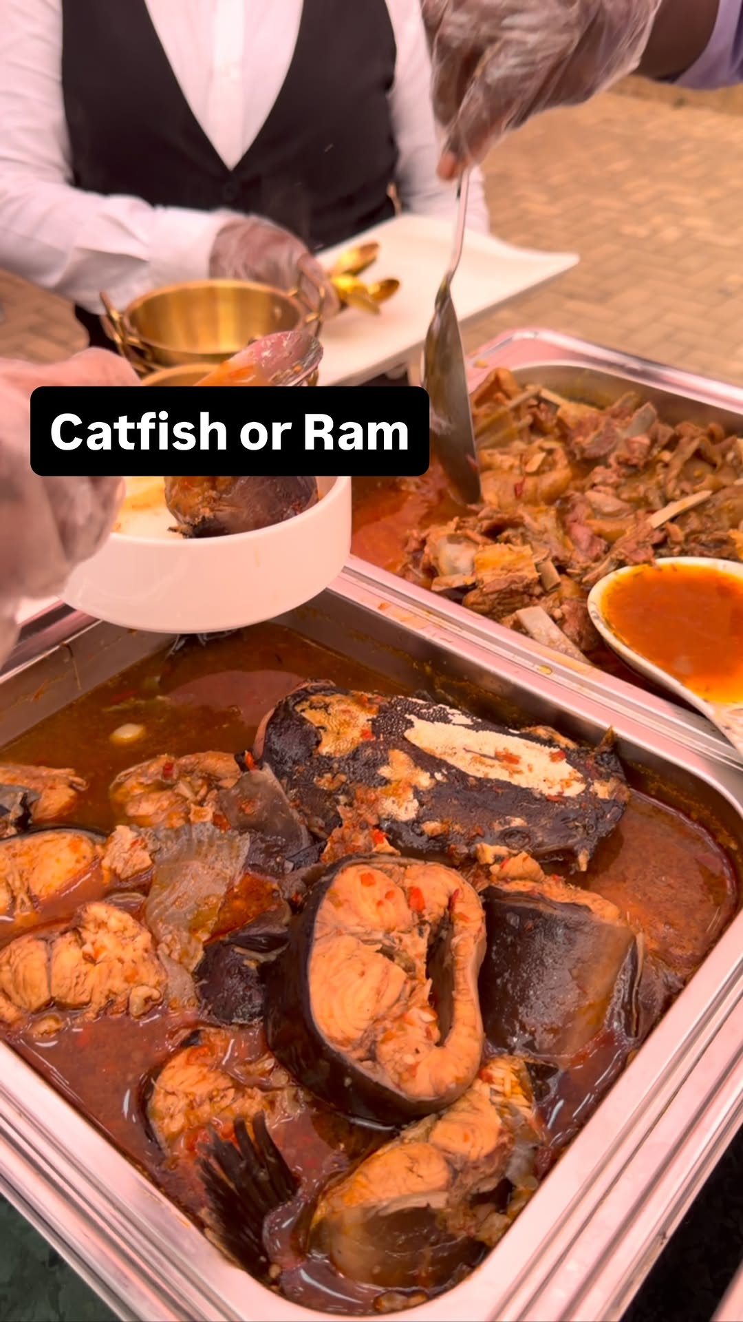 If you had to choose between Catfish peppersoup & slow cooked Ram Peppersoup ,what are you picking!