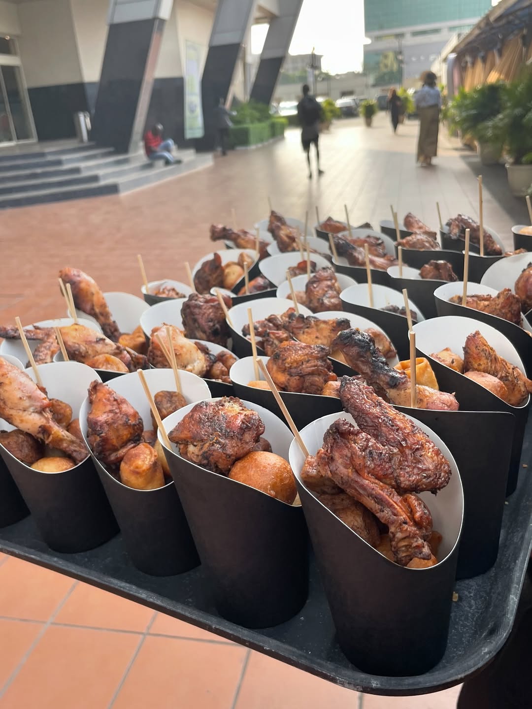 What’s an event without smallchops from us?!
Send in your bookings today.
