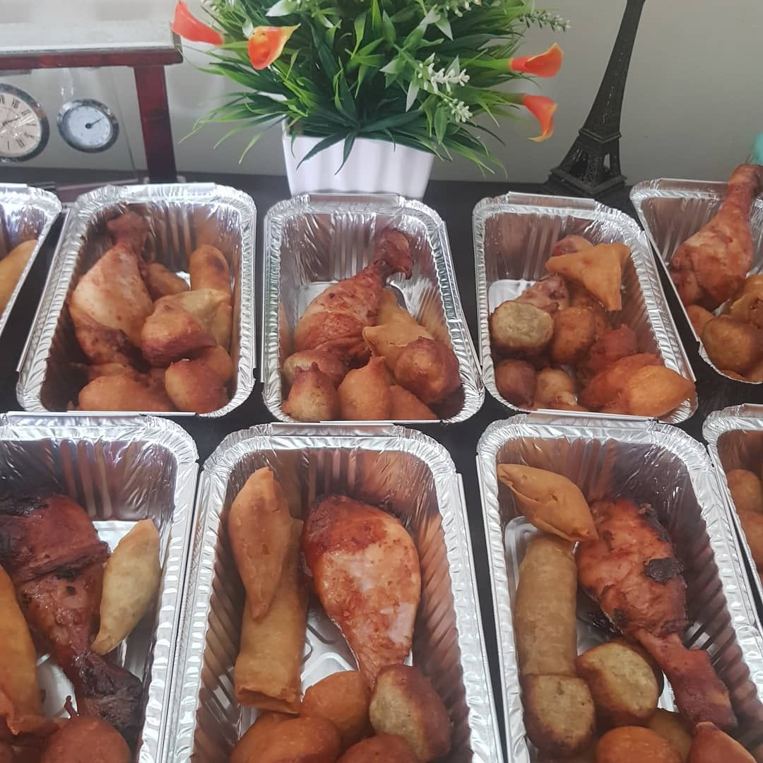Book us for your next Event  let's treat your guests to mouth watering chops  Send a dm
Oya Hit me with 💃🏃‍♀️ Dm/ call/WhatsApp 07065772860
Or email Foodically@gmail.com
*
*
*
*
*
*
#Classiccatering #cateringservice #teabreak #officebreakfast #fingerfood
#catering #foodinlagos #partyhost #livinginlagos #specialfood #eventplanners #smallchops #smallchopinlekki #madewithlove #eventplanners
#livinginlekki 
#GIVIN U YUMMY MOMENTS