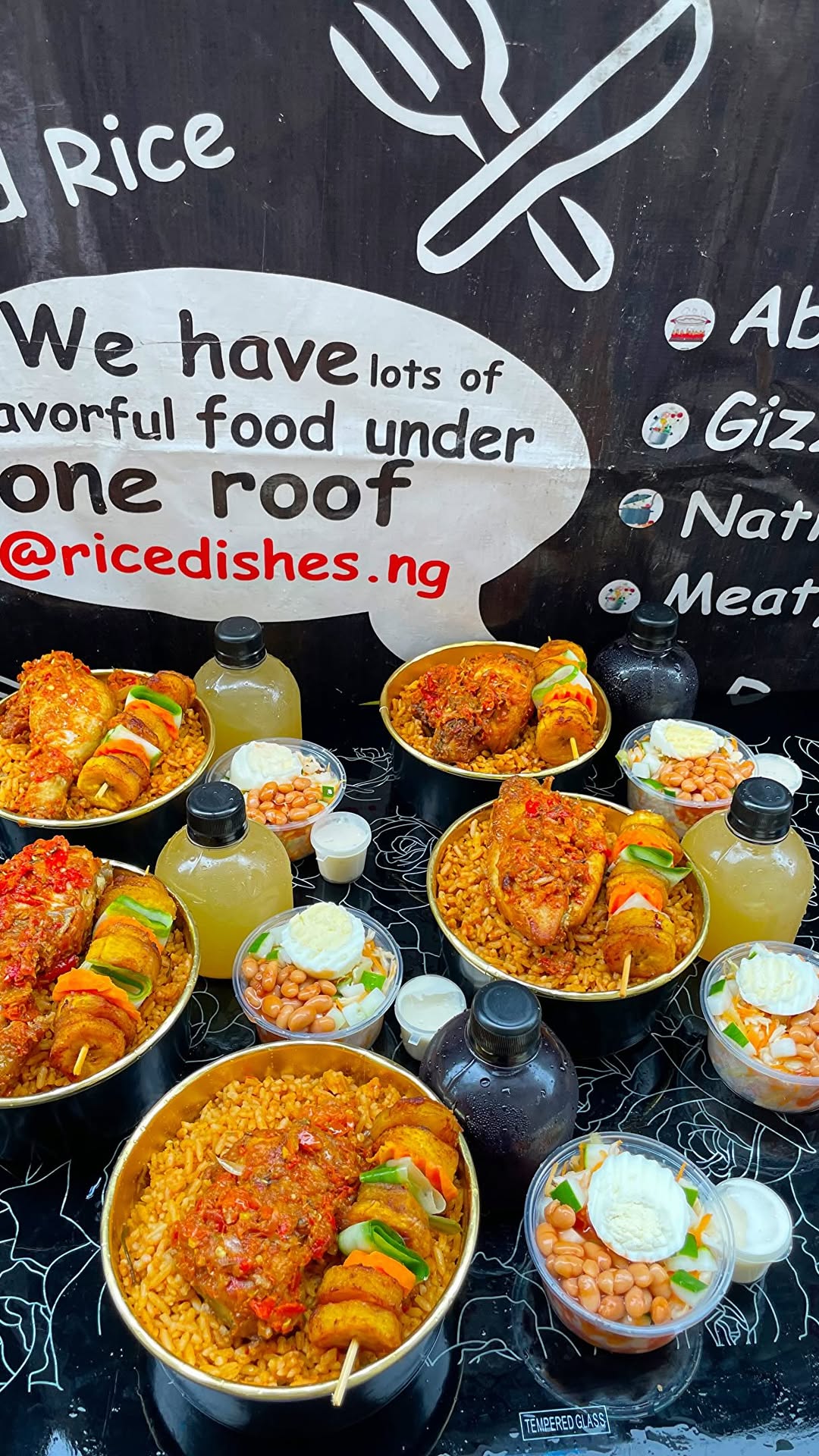 Lunch just got an upgrade; Good Food Packaged The Premium way.

Introducing our newest lunch pack; “The Deluxe Midday Meal “

A complete premium meal designed to satisfy from the first bite to the last.

✨ smoky party jollof rice 
✨ sautéed chicken 
✨ creamy coleslaw 
✨ fresh orange juice or zobo drink
✨ Plantain, cucumber and carrot skewers 

Perfect for office lunches, meetings, birthdays, team treats and bulk orders.

Because good food should never look ordinary but taste delicious.

We’re taking orders for tomorrow’s delivery already.
Send us a DM, call or send a WhatsApp message to 08077555926

#lunchpacksinabuja #abujalunch #corporatelunch #abujafoodvendor #abujacorporatecatering