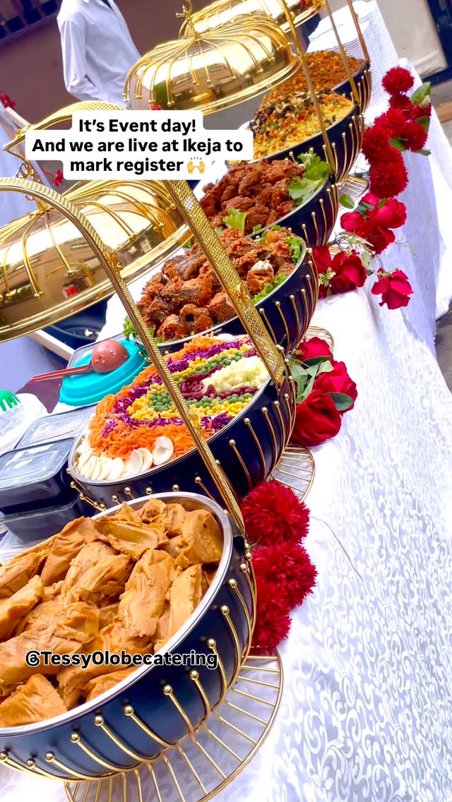It’s Valentine’s Day and also an event day over here, and we can’t be more grateful to you all for constantly choosing TessyOlobecatering over and over again… 🙏

We are live at Ikeja to serve some Tasty meals to 100guest….🙌🥰

#tessyolobecatering✌