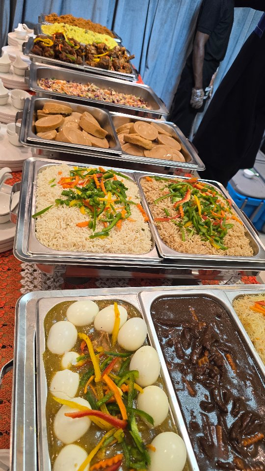 ....

We don't joke with clients satisfaction over here, so we make sure to give our best at every events we cater! 

Our prices are affordable and PREMIUM PACKAGES available too ✅️

We don't stress clients and guests over here ✅️

Efficient and fast serving coordination ✅️

Every dish is delicious, well plated and stomach friendly ✅️

We give good value for every penny spent ✅️

We value and appreciate every clients feedback ✅️

We are in Ojodu Berger Lagos 
Whatsapp 08132035383 to book us. 

WE GIVE THE GOOD FOOD EXPERIENCE 💯💯