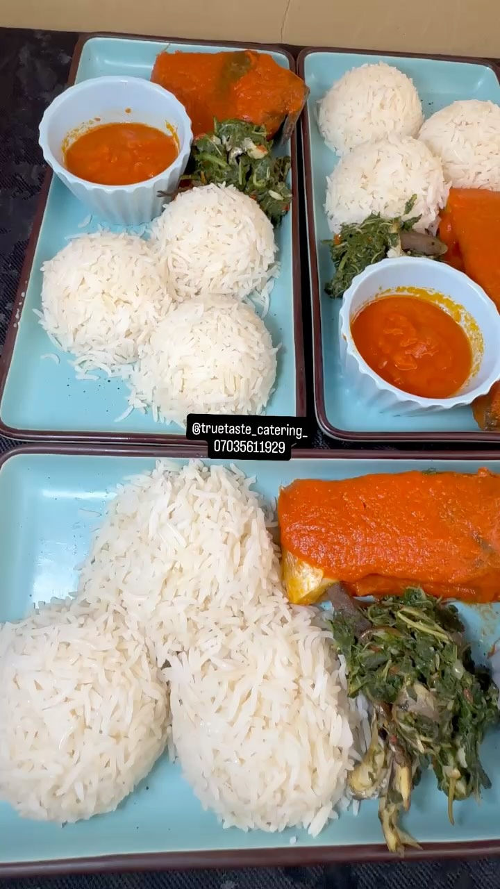 TRUETASTE Catering curates unforgettable Nigerian Cuisine & Intercontinental flavours, exquisite presentation, and dining experiences your guests will talk about long after the event. ✨🍽️

📍 LAGOS | IBADAN | ABEOKUTA
🚗 We cater nationwide

Planning something special? From refined local delicacies to premium international cuisine (Chinese Sizzler, Abula, Jollof Combos & more) — we deliver exceptional taste, elegant service, and the quality your occasion deserves.

📩 Send a DM to @truetaste_ng or WhatsApp +2347035611929 to reserve.
✔️ 70% secures your date
✔️ Balance due 7 days before your event

Because every celebration deserves a memorable, indulgent culinary experience — and that’s our signature. ❤️

.
.
.

#LagosCaterer #IbadanCaterer #AbeokutaCaterer #TruetasteCatering #chinesefoodvendor